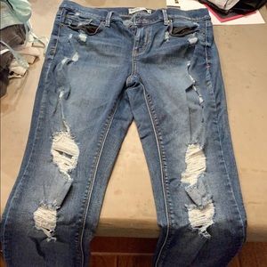 Mudd low rise skinny jeans